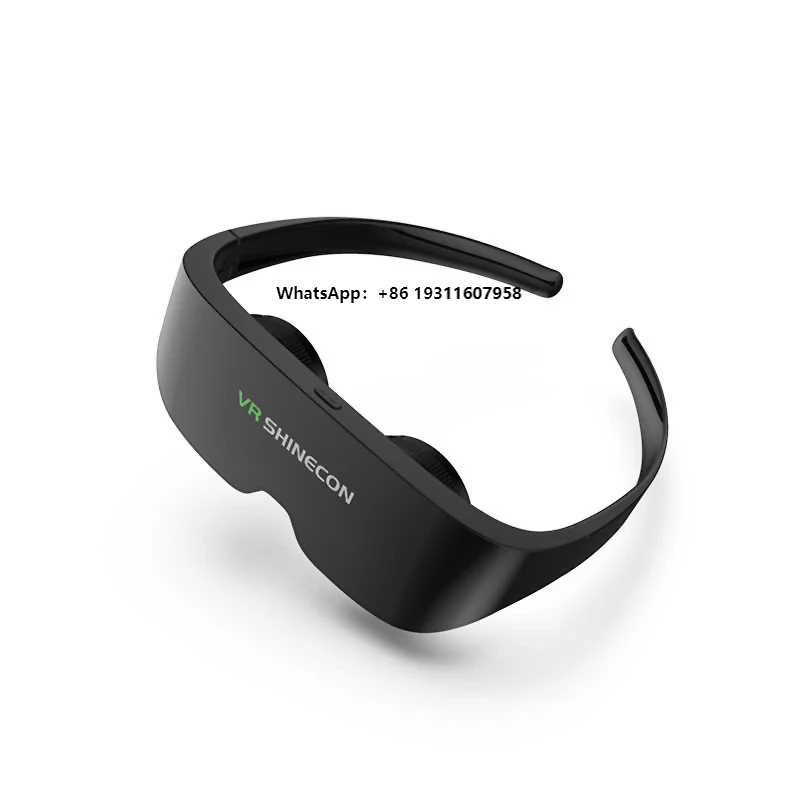 

2022 New HD Giant Screen Virtual Reality Glasses IMAX Panoramic 3147 PPI Pixel Density Ultra-thin VR 3d Glasses RK-AIO8