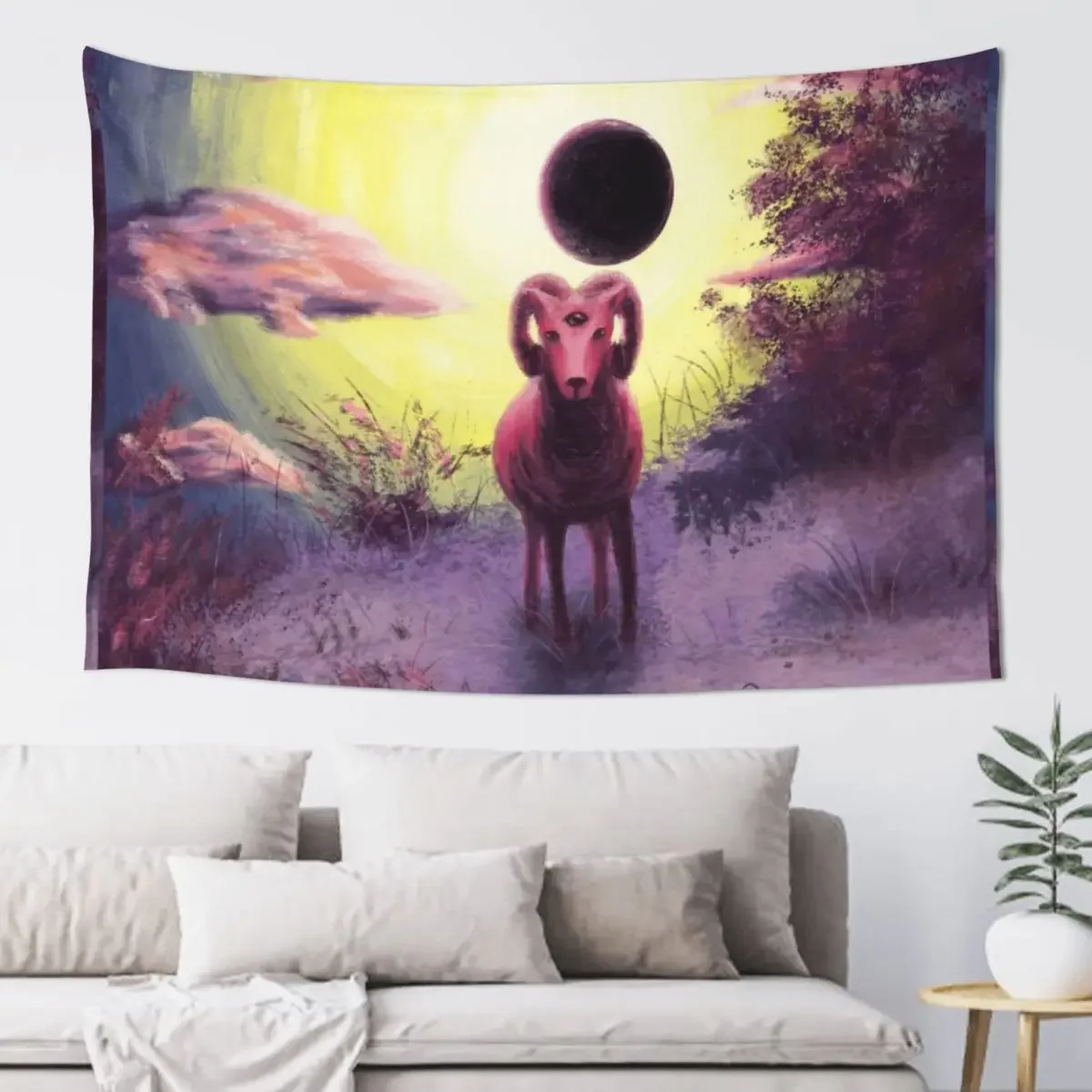 Watcher Tapestry Bedroom Decor Aesthetic Decoration Room Home Decoration Decoration Aesthetic Tapestry