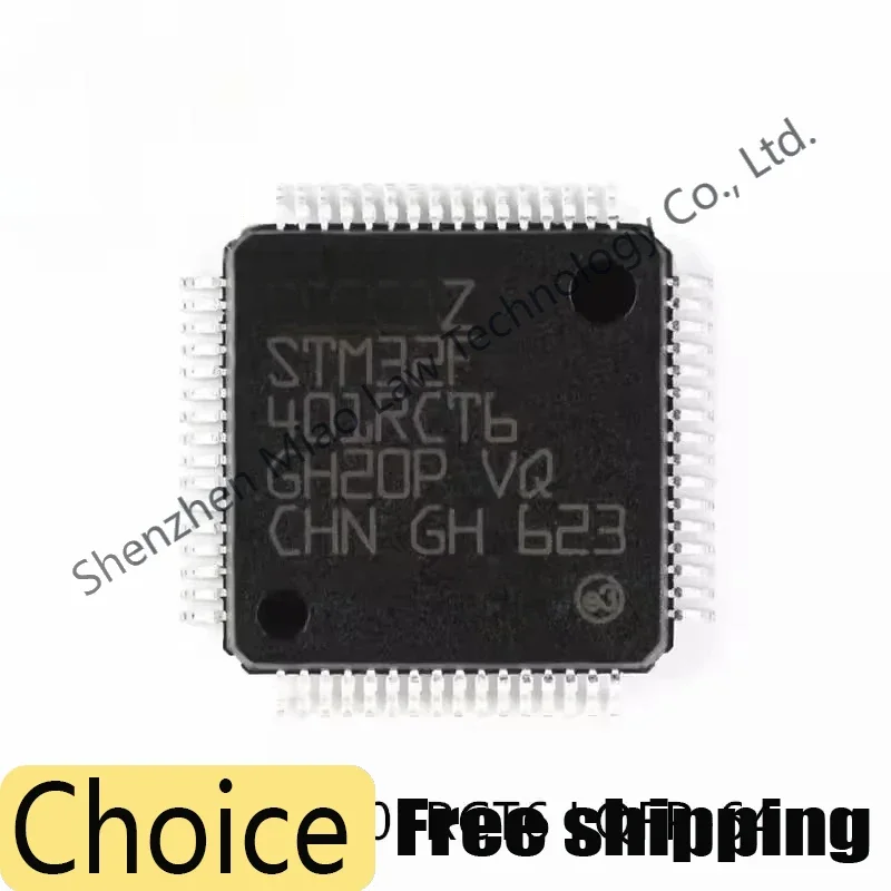 

STM32F401RCT6 STM32F401 STM32 F401RCT6 STM32F F401RC LQFP-64 ARM Cortex-M4 32-bit Microcontroller MCU IC Controller Chip