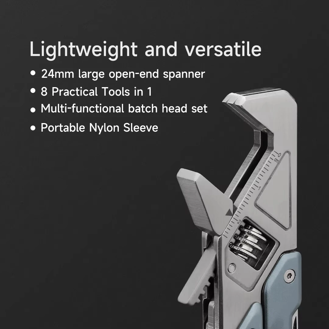 NexTool Light Wrench W2 Multitool Pliers Large Spanner Screwdriver Folding Multi Tool Portable EDC Home Repair Maintenance image 2