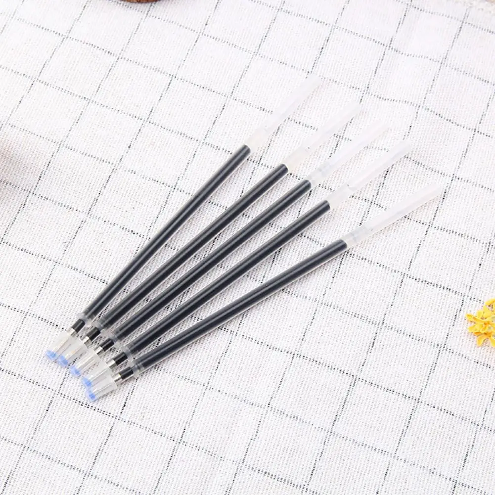 20Pcs Gel Pen Refills Smooth Plastic Ink Needle Tubing 0.5mm Penpoint Refills Ink Rod For Handle Gel Pen Refill Office School