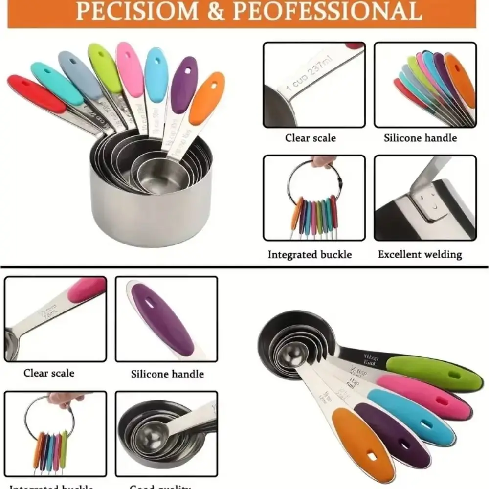 Stainless Steel Measuring Spoon Set 2