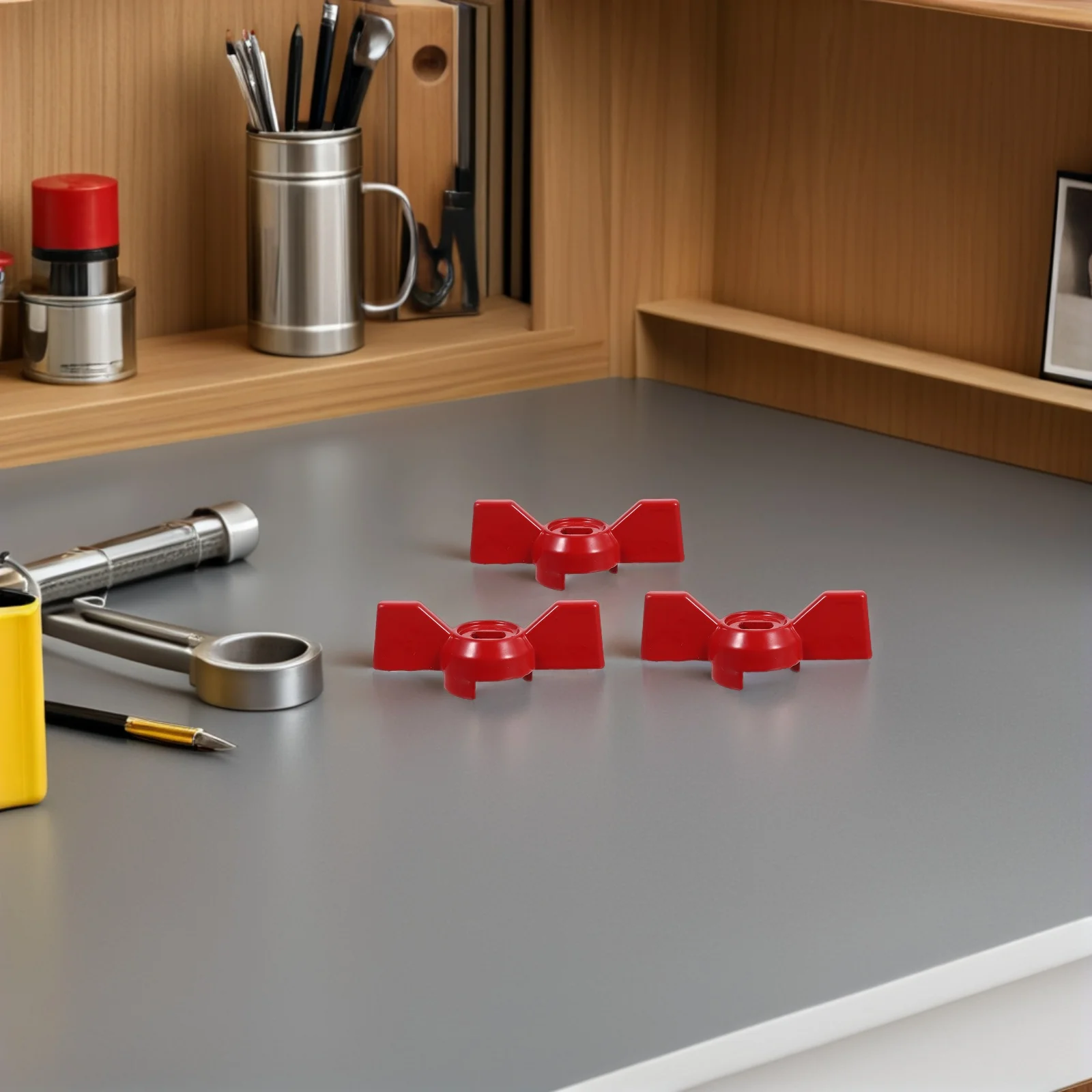 

4Pcs Valve Handle Universal Replacement Water Shut Off Butterfly Outdoor Garden Faucet Tap Repair Valve Handle