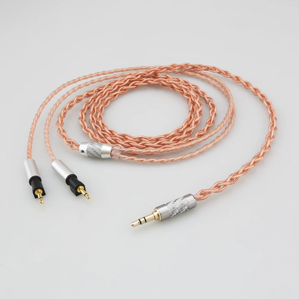 Earphone Cable 7N OCC Balanced Cord 4.4 2.5 3.5 XLR Output Plug Fit Abyss Diana V2 Phi TC X1226Lite Planar Magnetic Headphones