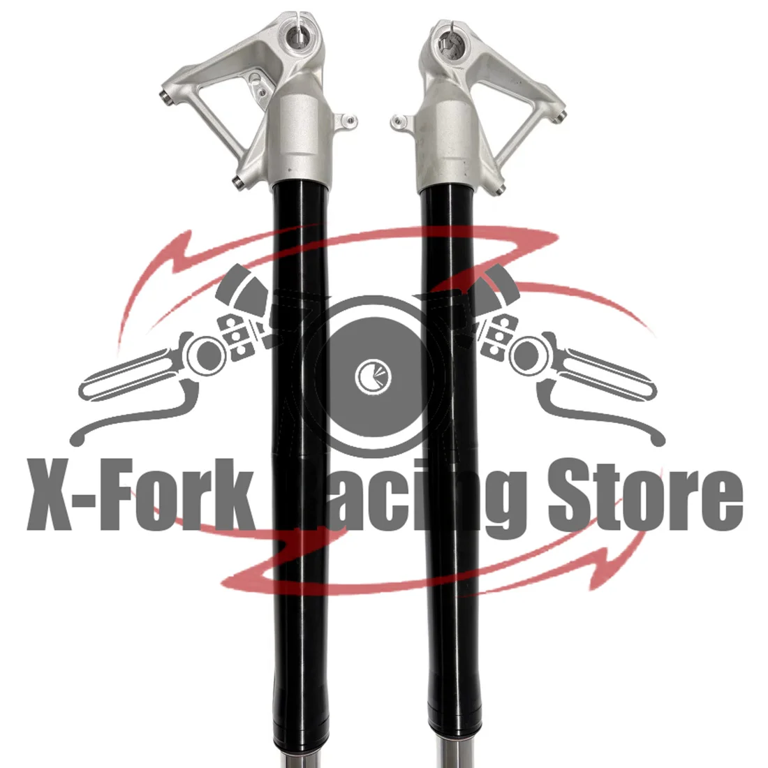 

Б/у комплект передней амортизационной вилки для BMW R1200GS 2012-2017, R1200GS Adventure 2013-2018, артикулы 31428393005, 31428393006, стойки вилки