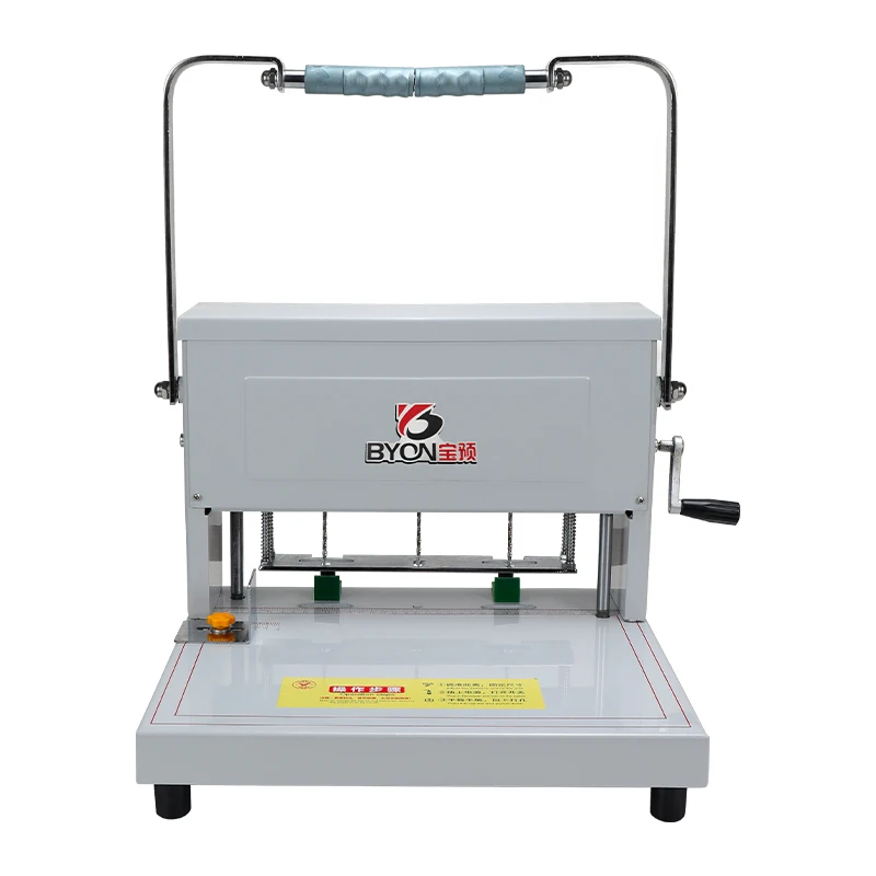 DK-45 Three Hole Punch Labor Saving Labor Variety Drills Manual 3 Motor The Drill Head Can Be Remove For Finance