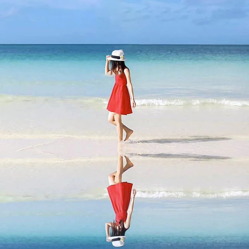 Cell Phone Camera Mirror Reflection HD Lens Selfie Reflector Mirrors Shooting Universal Phone Reflection Clip Rear Outdoor Lens