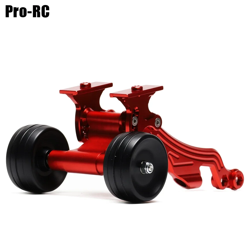 1Pcs Aluminum Alloy Rear Wheelie Bar with Wing Mount Set for RC Car 1/8 ARRMA KRATON TALION TYPHON OUTCAST 6S BLX STUNT TRUCK