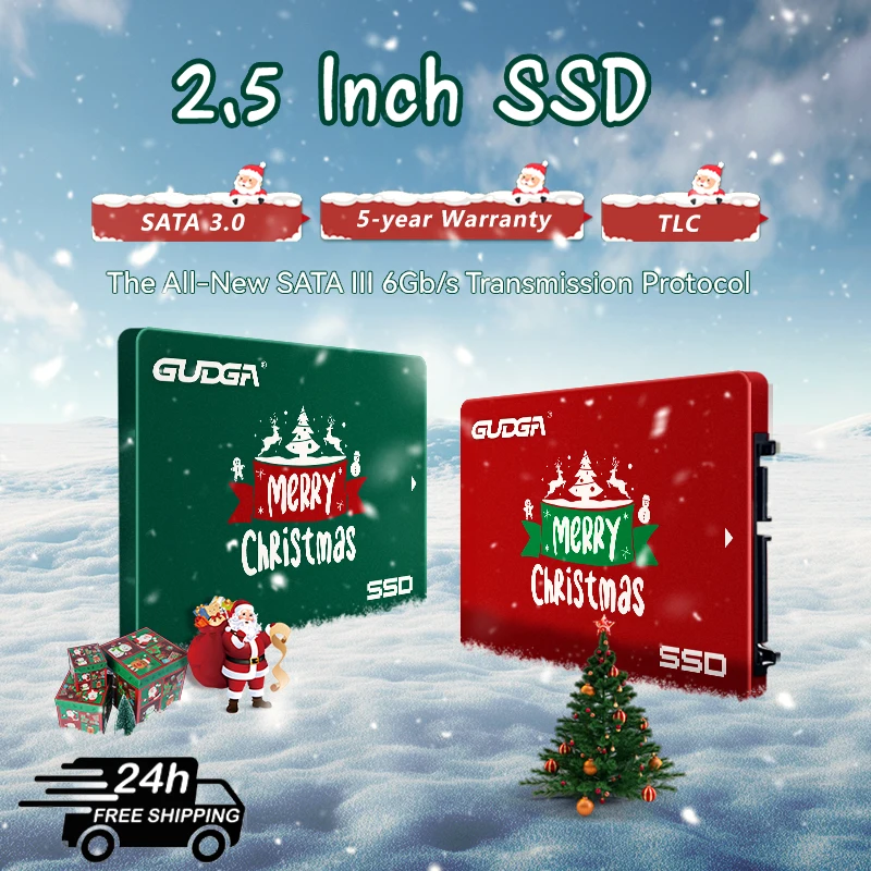 

GUDGA SATA SSD Жесткий диск 128 ГБ 256 ГБ 512 ГБ 1 ТБ 2 ТБ 480 ГБ SATA3 Диски Внутренний жесткий диск для ноутбука HDD Жесткий диск для ПК Ноутбук