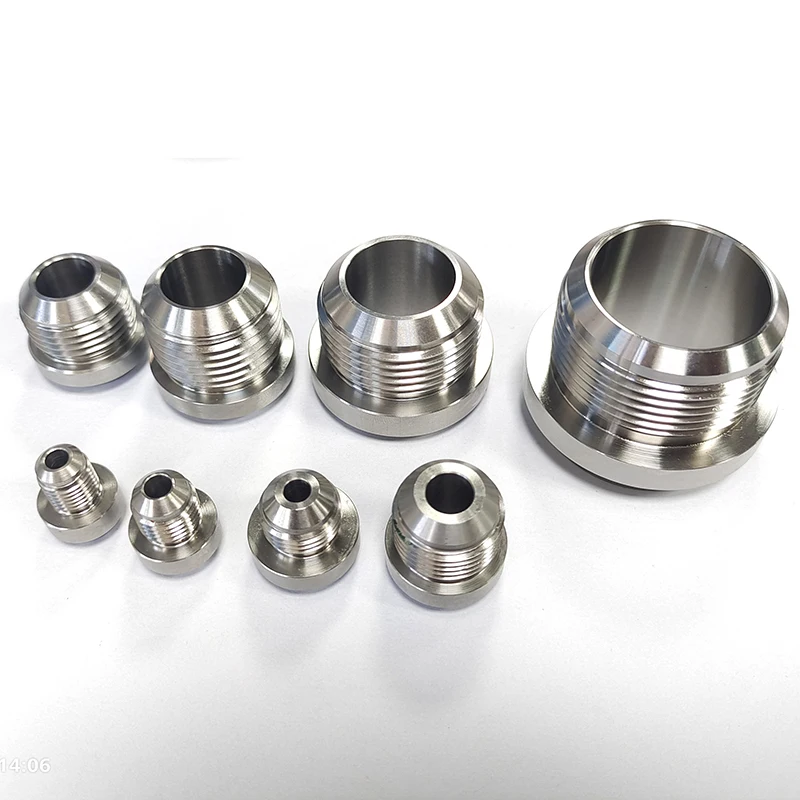 AN3 AN4 AN6 AN8 AN10 AN12 AN16 AN20  STAINLESS STEEL WELD ON FITTING BUNG MALE