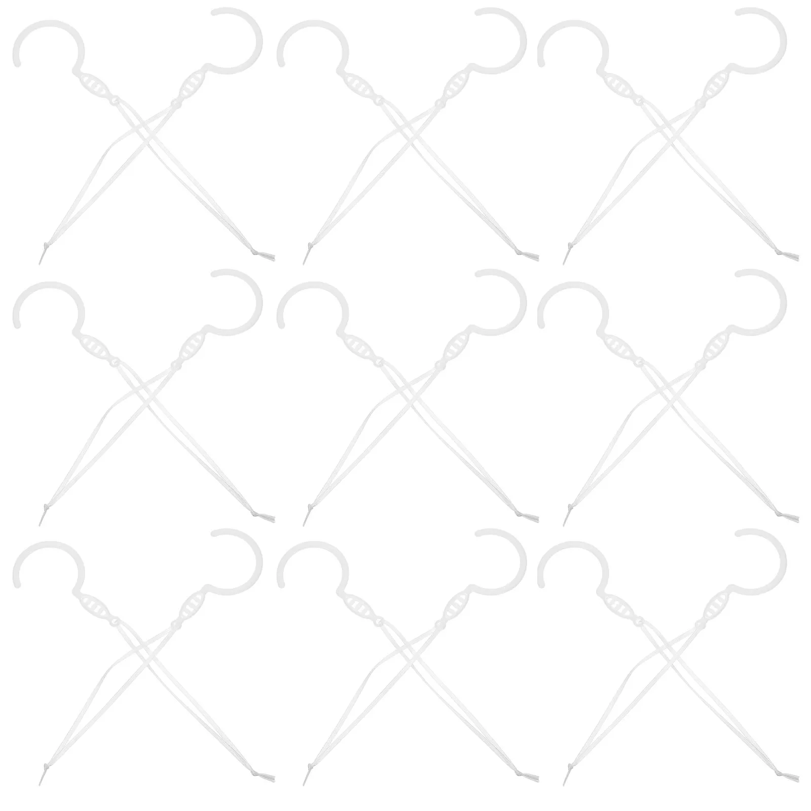 

50 Pcs Mosquito Net Hook Bed Hanger Frame Hangers for Curtain Hooks Plastic Infant Holder Gazebo Curtains Outdoor Canopy
