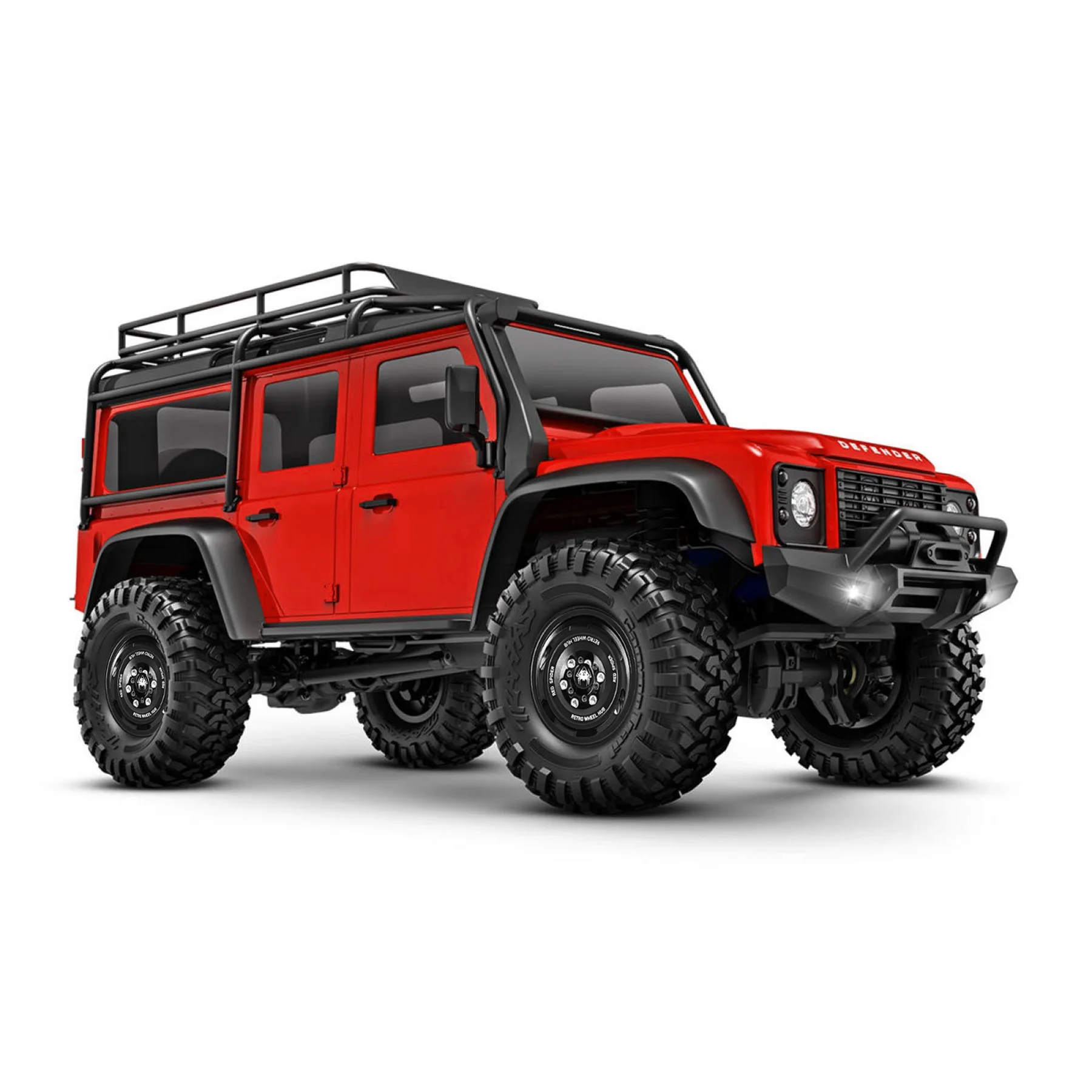 RS RC Metallo 1.9 "Beadlock Cerchione Set di Pneumatici per 1/10 RC Crawler Auto Axial SCX10 Wraith RR10 Capra Traxxas TRX4 YK4082 YK4083