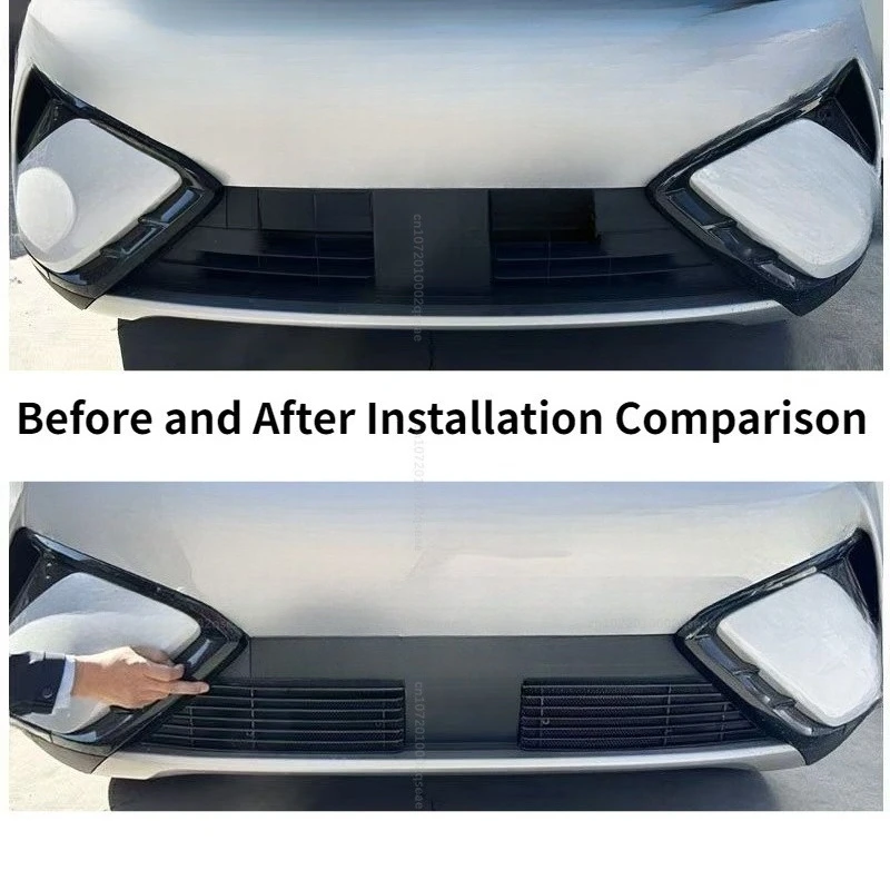 Staubschutzabdeckungen für den Kühlergrill des BYD Atto 3 Evo 2026 2027 2028, staubdichtes Polster, Frontstaubschutz, Insektenschutznetz, Autozubehör – Detail 2