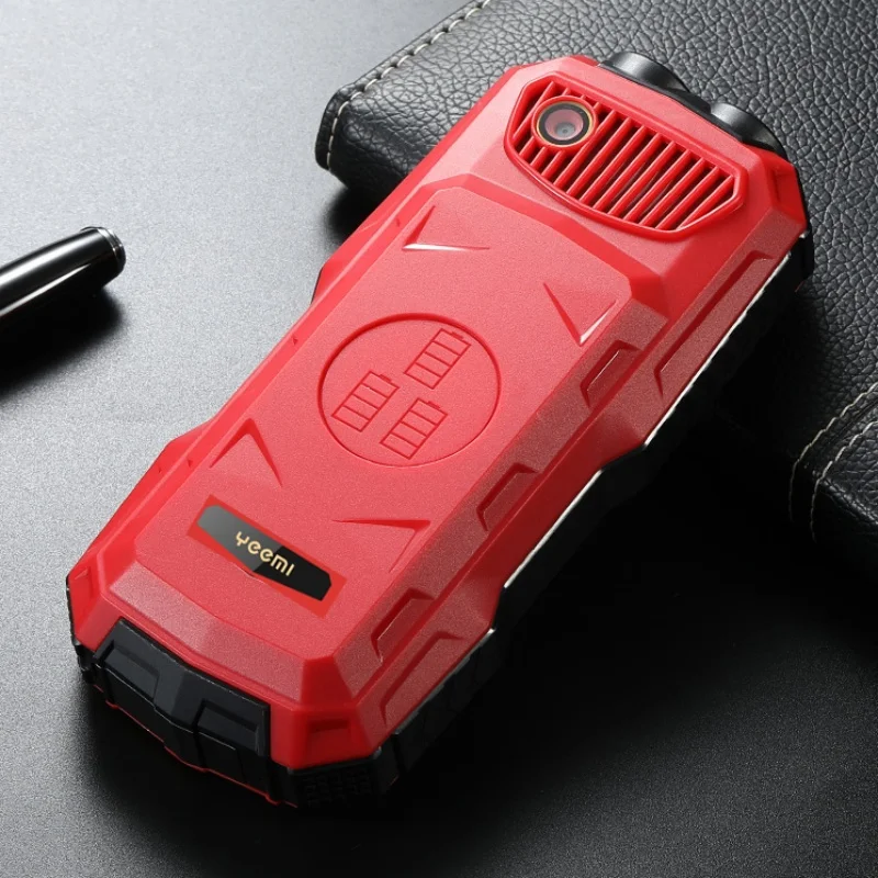 YEEMI Q7 + 4G الهاتف المحمول 2.4 بوصة LTE مصباح يدوي مقاوم للماء في الهواء الطلق الهاتف المحمول بصوت عال المتكلم 2400mAh بطارية كبيرة لكبار السن #4