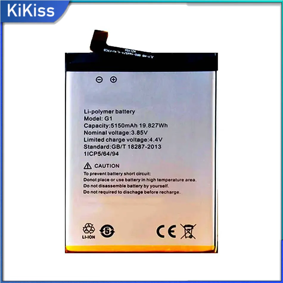 

Аккумулятор мобильного телефона для Umi Umidigi G1 C1 Max G1max C1max 5150 мАч, экологически чистый, высокоэффективный