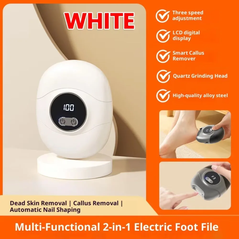 

Новая автоматическая электрическая машинка для стрижки ногтей, перезаряжаемая, безопасная, с функцией пилки и шлифовки для педикюра, для домашнего использования