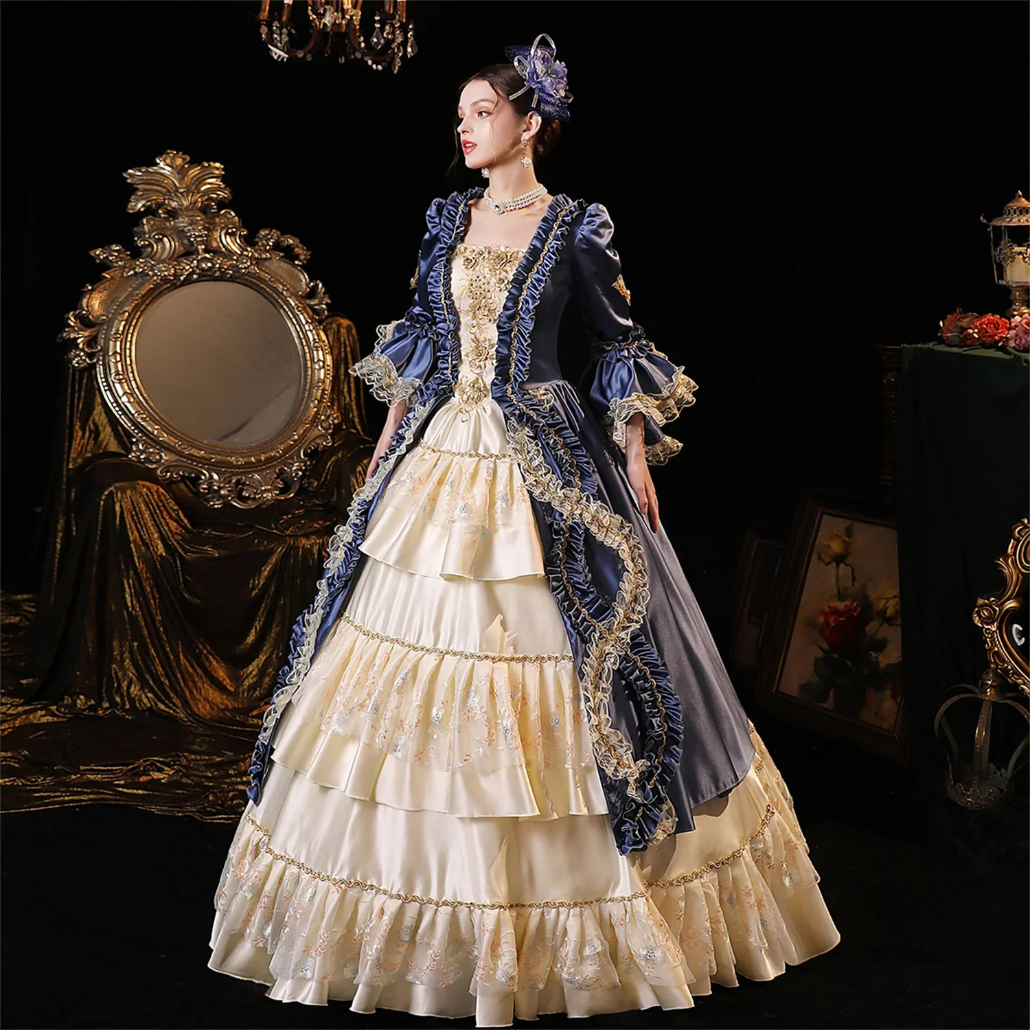 18th Century Rococo Party  Prom Dresses Baroque Victorian Cocktail Dress Vintage Dress Dress Party Costume