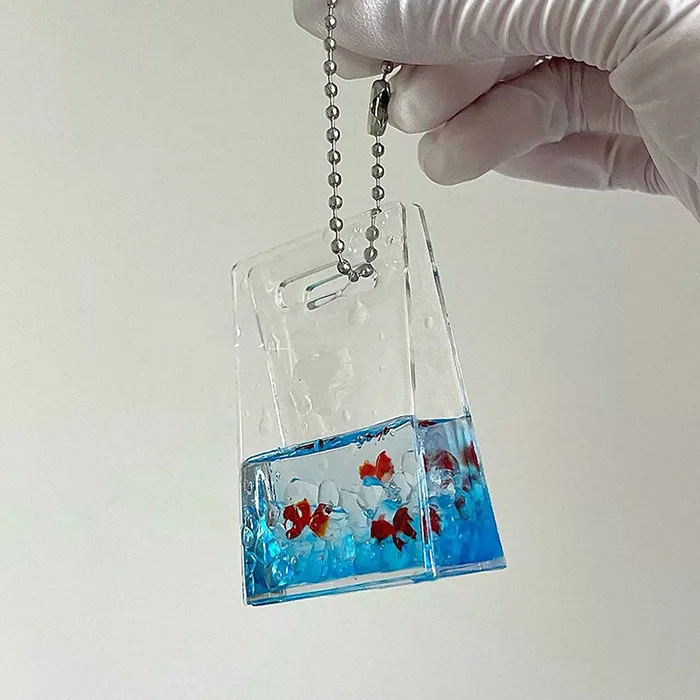 Handmade Epoxy Handbag Bag Silicone Molds for Making Crystal Epoxy Resin Mould Diy Keychain Craft Mould