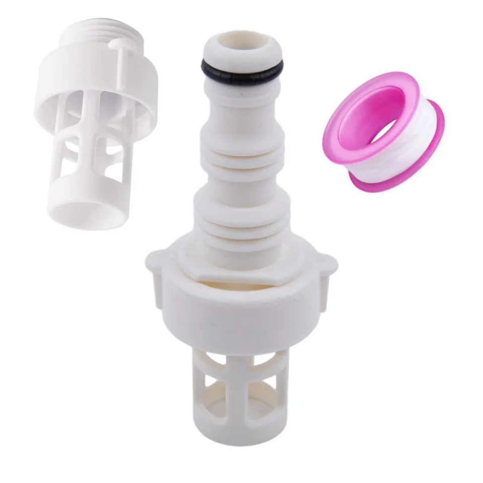 3PCS For Round Pool Drain Adapter G1/2 Threaded Fitting for Frame Pools Compatible with 10201 and 10184 Drains