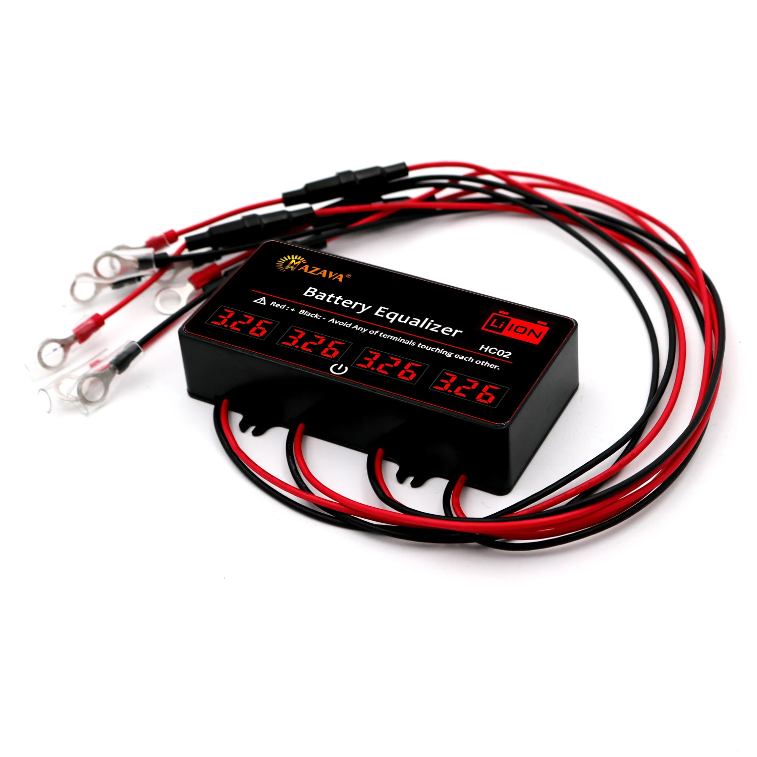 MAZAVA HC02 4S 4 X 3.2V Battery Equalizer Active Balancer 3.2V 12.8V 14.4V Lifepo4 Pack Lithium iron phosphate BMS Charge