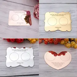 3 Styles Personalize Text Acrylic Mirror Wedding Favors Custom Candle Holder Birthday Party Babyshower for Table Decoration