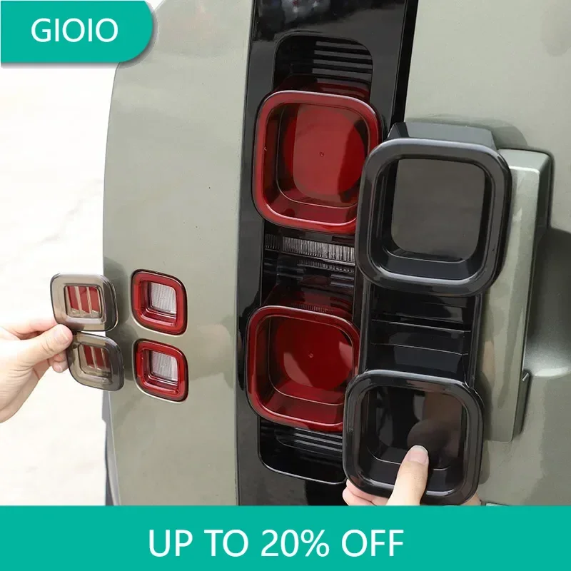 

Палатка с люминесцентной подсветкой для coche Land Rover Defender 90, 110, 130, 2020-2024, ABS, ennegrecida, embellecedor de cu