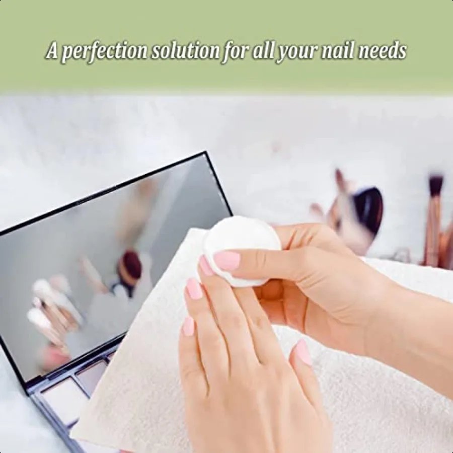 Premium 100 Pure Cotton Exfoliating Squares for Women Hypoallergenic LintFree Pads Ideal for use as Makeup Remover Wipes or Nai