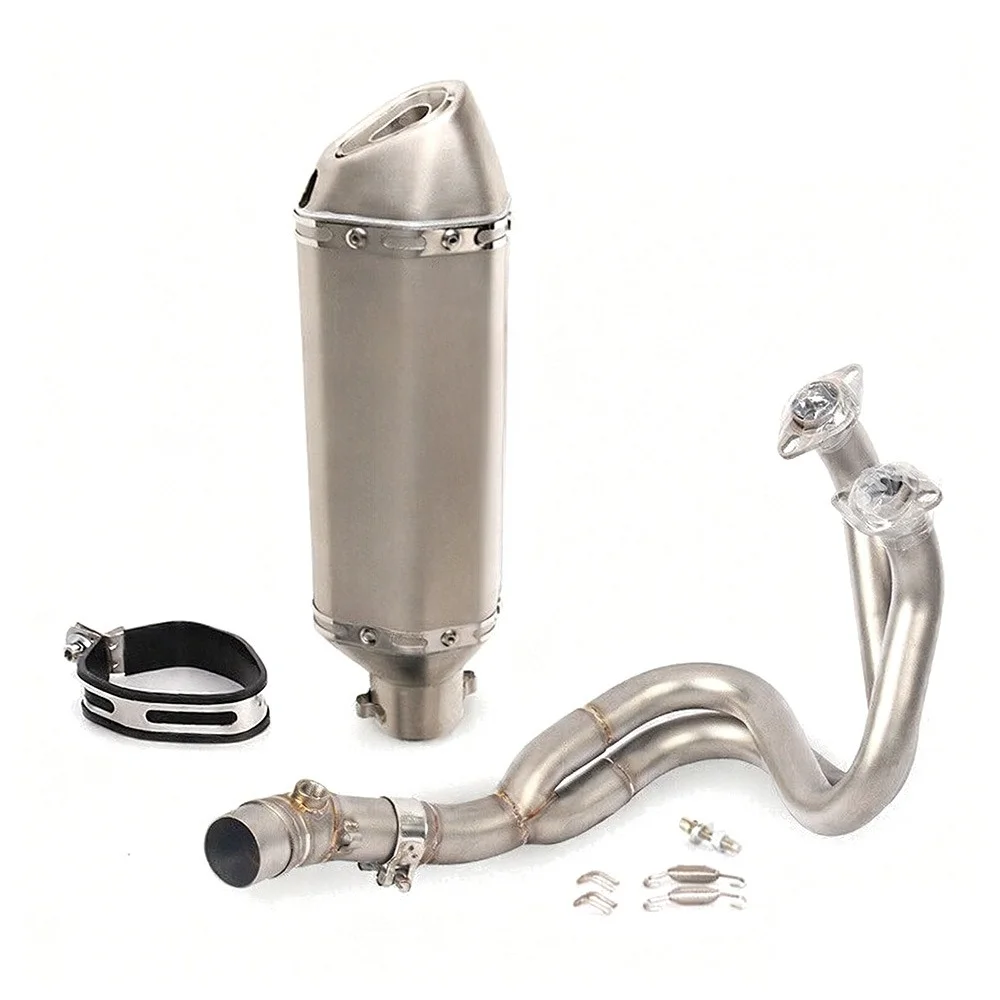 لكاواساكي نينجا 650 2012-2022 Z650RS نصائح العادم نظام أنابيب الرأس الأسود أنظمة العادم أنابيب العادم #3