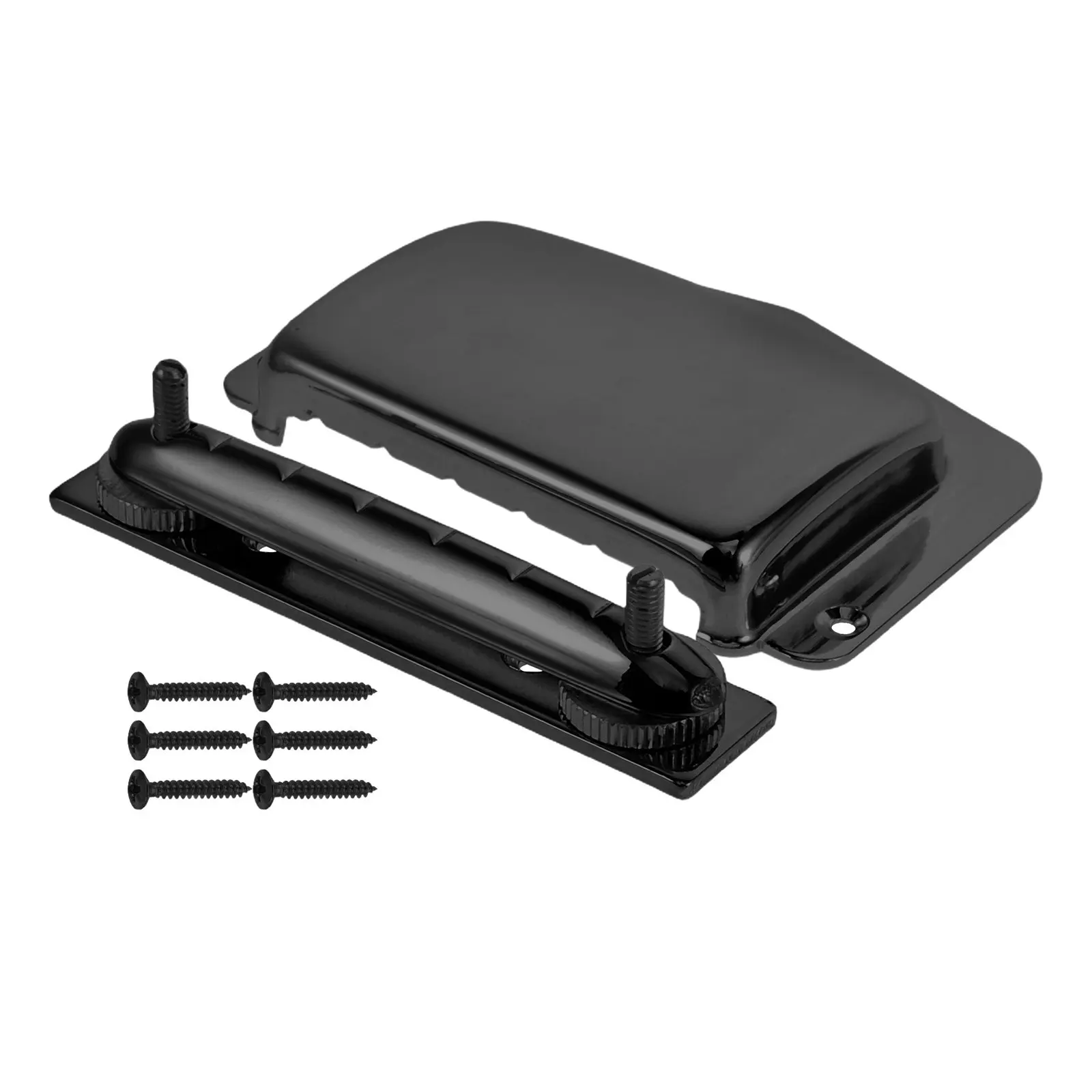 Metal Electric Guitar Bridge Cover Adjustable Protection Plate for Bridge Saddle Wear Resistance Universal Compatibility Guitar