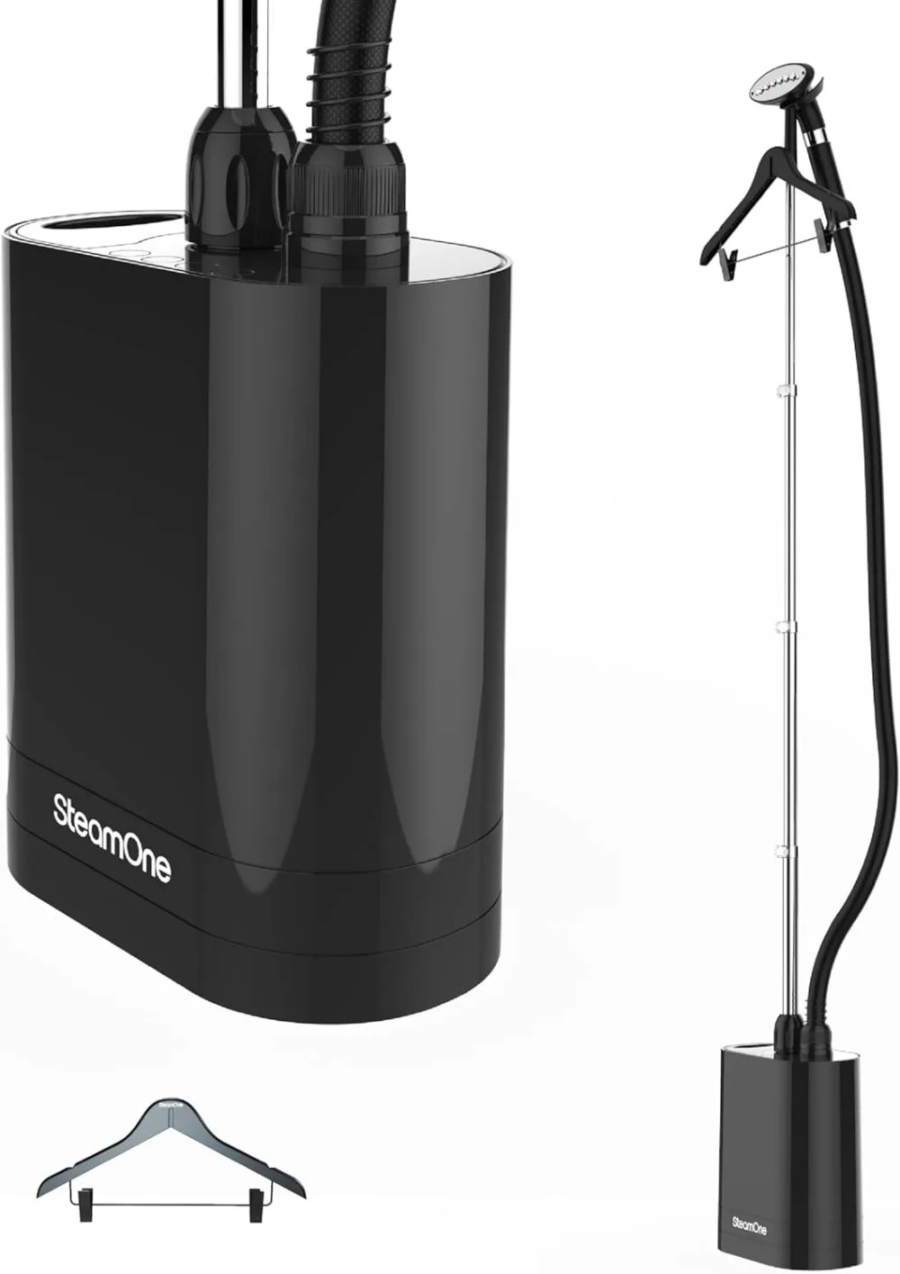 Plancha de vapor 1900W 40g/min - Plancha vapor vertical 60min de autonomía (1200ml) - Elimina el 99,99% de las impure