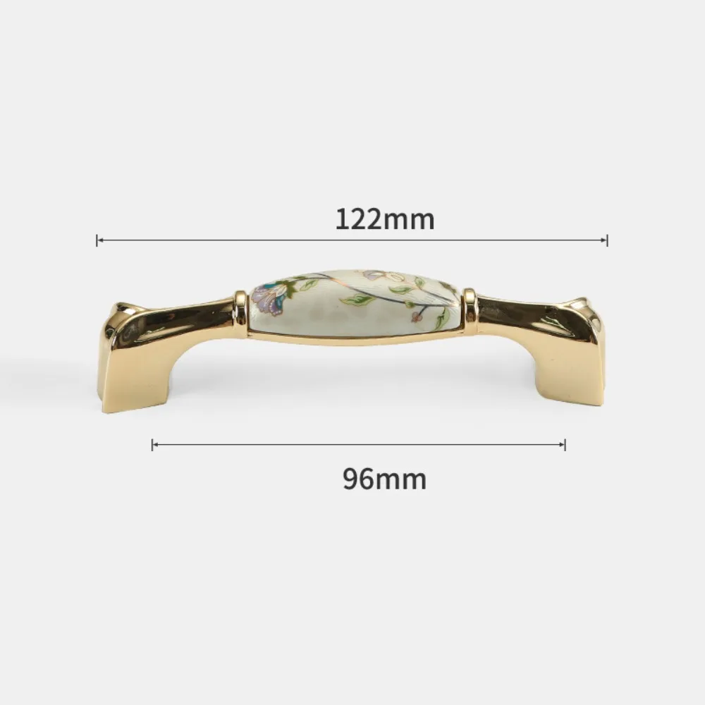 

Zinc Alloy Gold Kitchen Cabinet Handle Light Luxury Stylish Design European Style Cabinet Door Knob Elegant European Modern