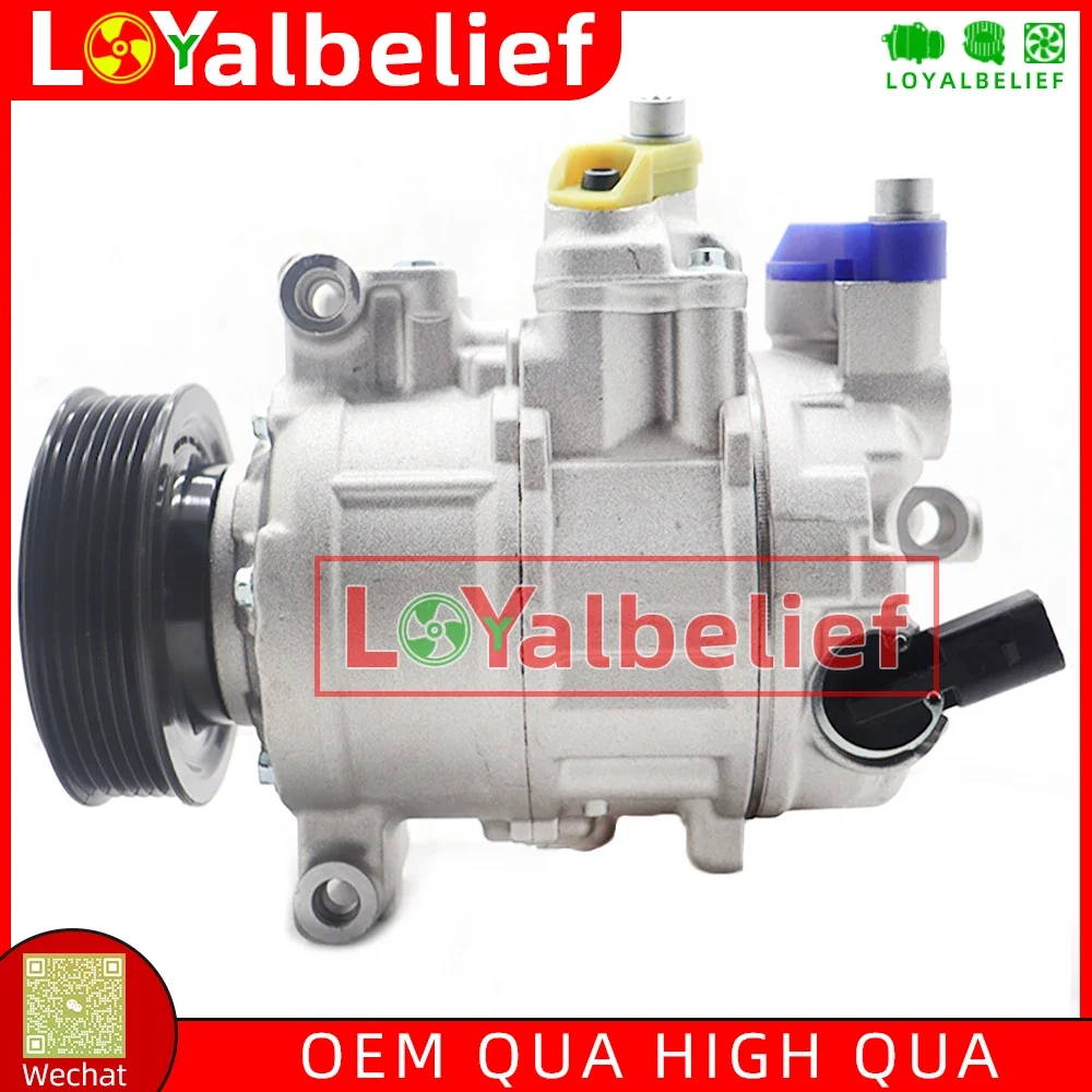 New 6SEU14C AC Compressor For VW Volkswagen Amarok Transporter Multivan 2.0 TDI 7E0820803J 7E0820803H 447150-2601 447150-2603