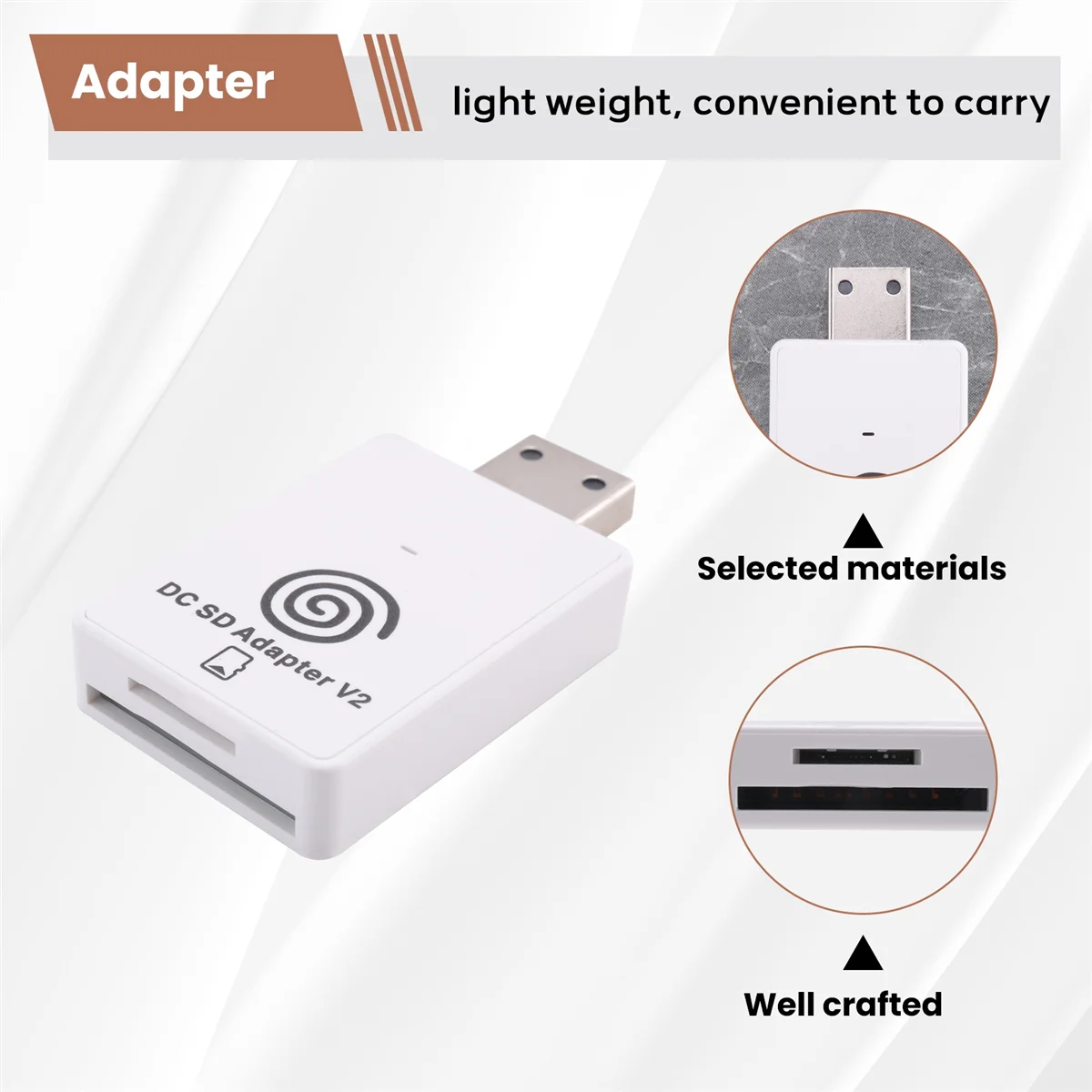 Lettore adattatore scheda SD/TF per Dreamcast e CD con caricatore di avvio DreamShell Leggi giochi per DC Dreamcast