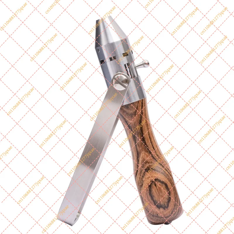 1891 German  Multifunctional Semi-automatic Forward and Reverse Lever Wooden Handle Retro Ratchet Screwdriver