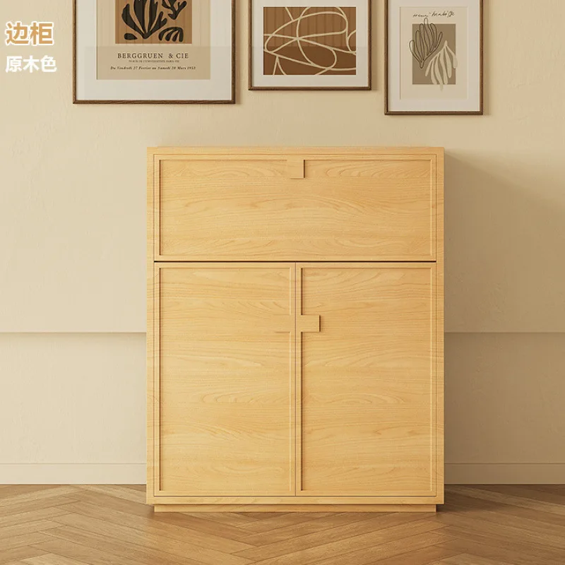 New cream white simple modern French retro chest color change living room home