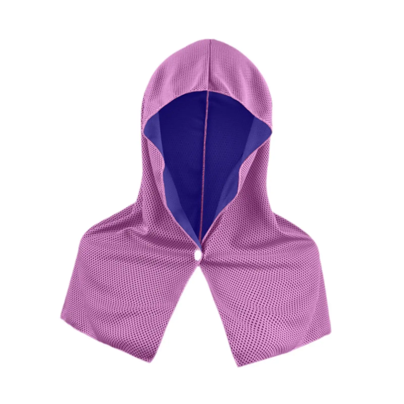 2-4pack Cooling Hoodie Towel Cooling Neck Wrap for Running Sports Outdoor