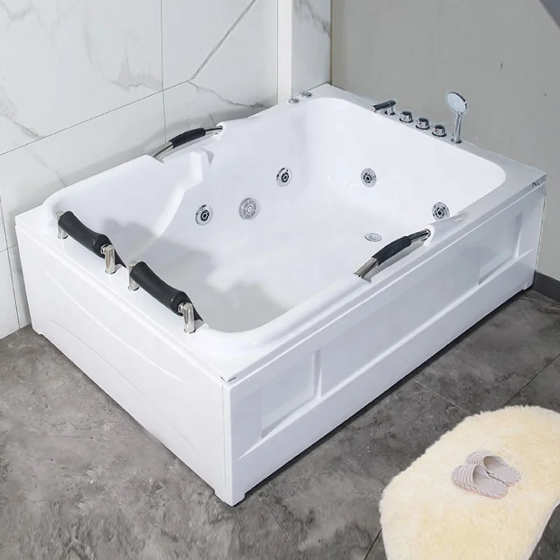 

Modern Spa Bath Jacuzzi with Double Spa Bath
