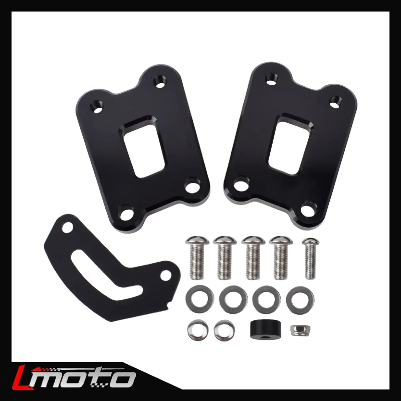 

Motorcycle Rear Pedal Lowering Kit For Yamaha MT 09 MT-09 SP 2022 2021 MT09 Passenger Footrests Supports Bracket Accessories