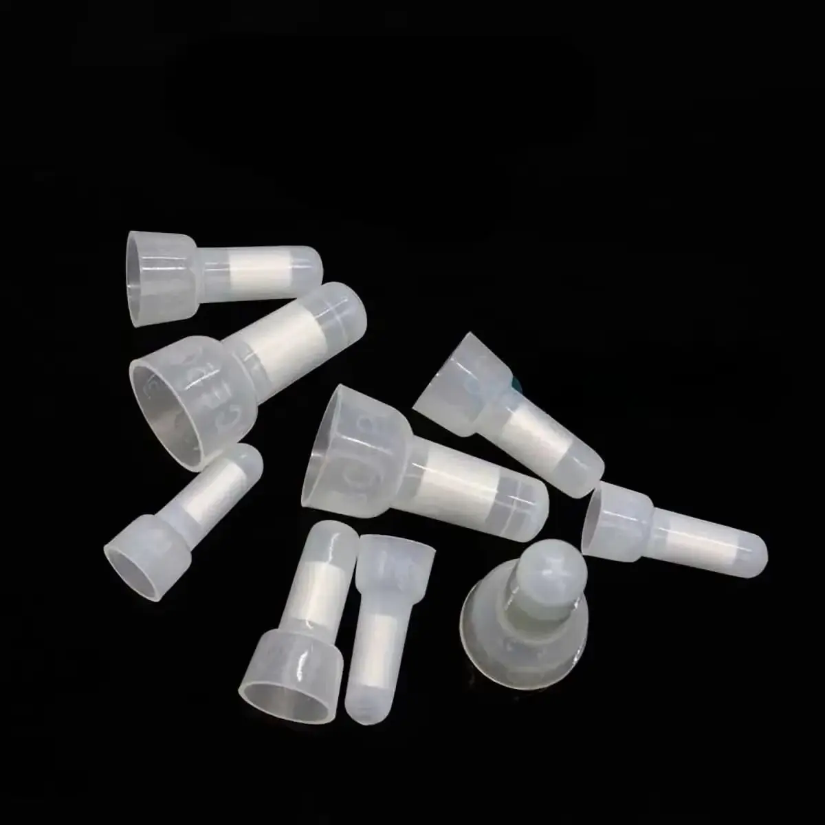 10~2000Pcs CE Type CE-1 CE-2 CE-5 CE-8 Wire Terminal Pressure Line Nylon66 Closed End Cap Connector Car Audio Cable Crimp Splice