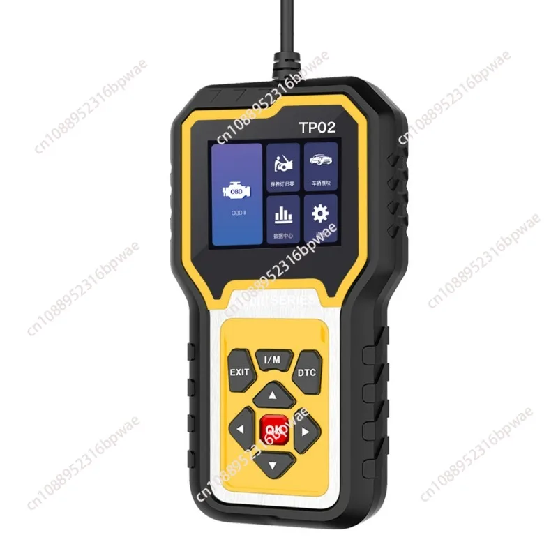 

Automobile fault diagnosis instrument OBD2 airbag abs gearbox side slip fault detection maintenance light return to zero