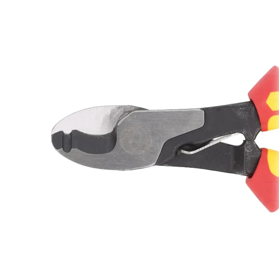 WIHA 43663 1000V VDE 210mm Insulated Cable Cutter Electrical Wire Cutting Pliers for Cutting of Copper and Aluminium Cables