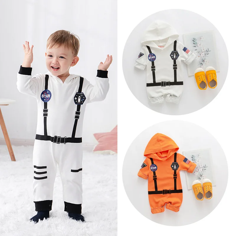 New Arrival Astronaut Style Long Sleeves Boy Spacesuit /Baby Jumpsuits/Boy Romper 3507B