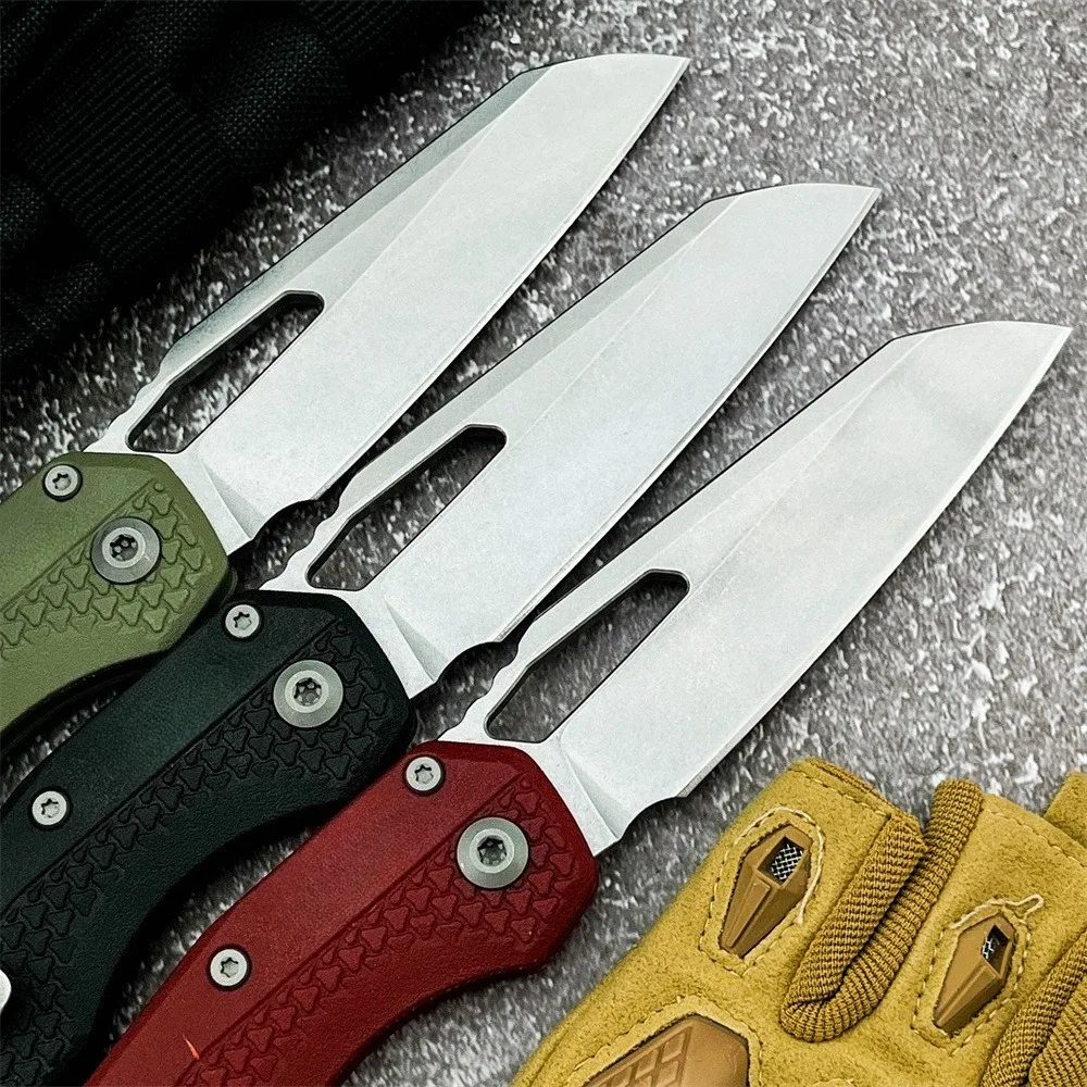 عالية الصلابة التكتيكية سكين للفرد 440C شفرة فولاذية ألياف النايلون مقبض في الهواء الطلق الصيد التخييم الصيد أداة حمل اليومية