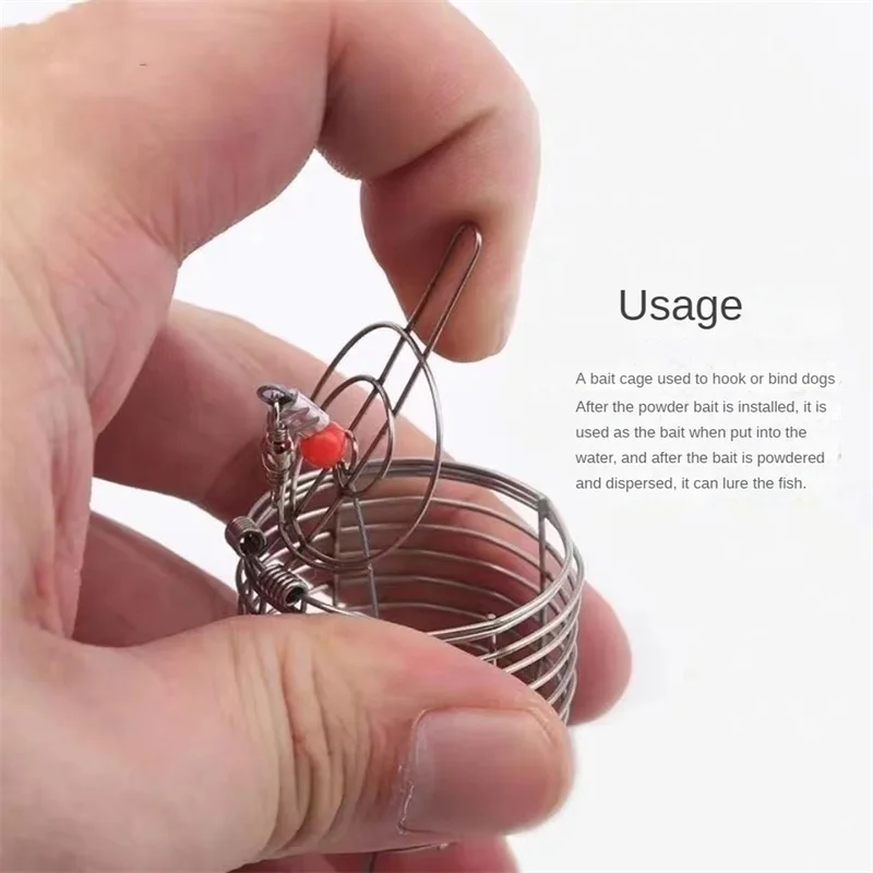 أدوات صيد عالية الكربون من الفولاذ المقاوم للصدأ ، طعن سريع ، كسارة العش ، قوة أعلى متصلة ، كسارة العش ، 1-10