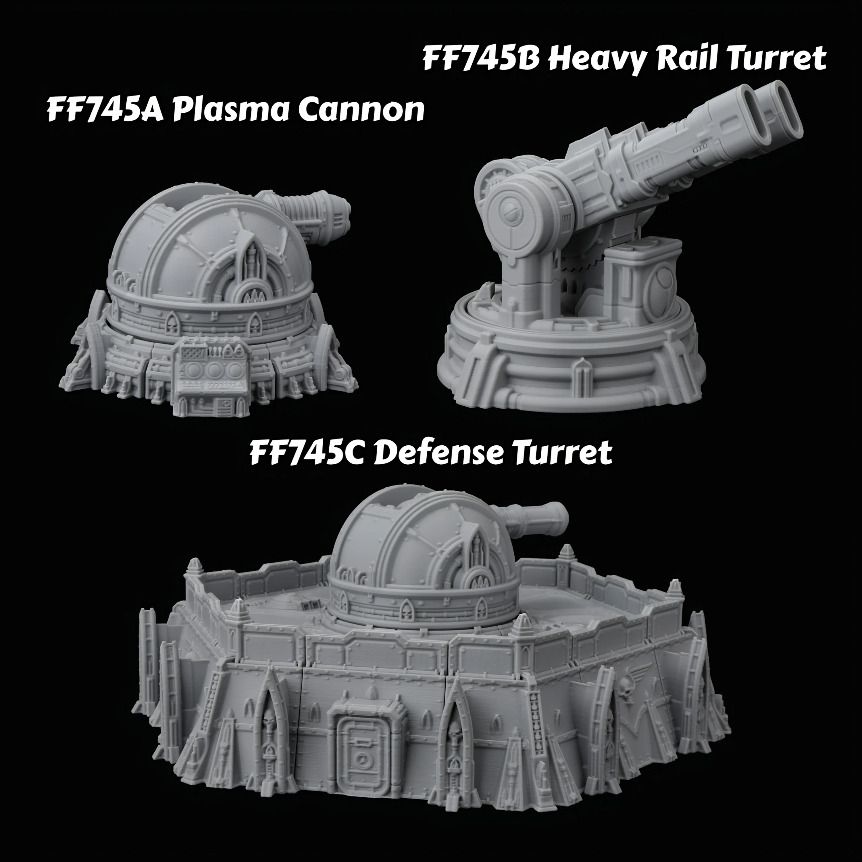 TTRPG Sci-Fi Defense Miniature - Miniature Terrain Set ulasan dan harga