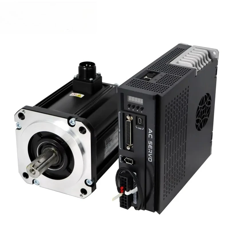 HONGBAODA Permanent Magnet Synchronous AC Servo Motor Driver Set Nema 44 1.5KW 110 series 5N/7.5N 2000/3000RPM 220V
