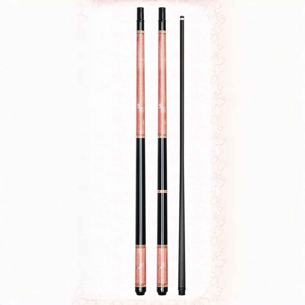 TARIK 58in Sakura Pro-Taper Carbon Fiber Billiard Pool Cue Stick 11.8/12.4mm