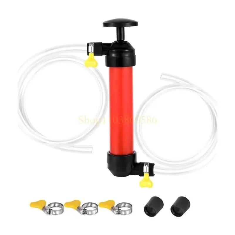

242A Antifreeze Siphon Hand Pump set with Hoses Liquid Transfer Pump set Efficient Liquid Transfer for Winterizing Trailers