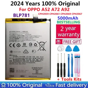100% Original hochwertiger Ersatzbatterie Batterie BLP781 5000MAH für OPPO A52 A72 A92 CPH2059 CPH2061 CPH2069 CPH2067 Batterien 8 Hauptverkauf Batterie A52 - №6