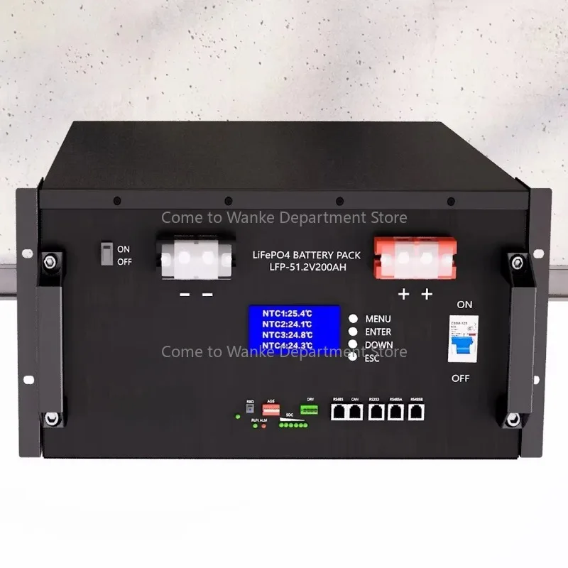 

China Factory Lithium Ion Battery 51.2V 200AH 10KWH Solar Power System Home Energy Storage Off Grid Home Energy Storage